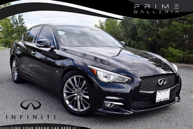 2016 Infiniti Q50 — a typically priced live listing