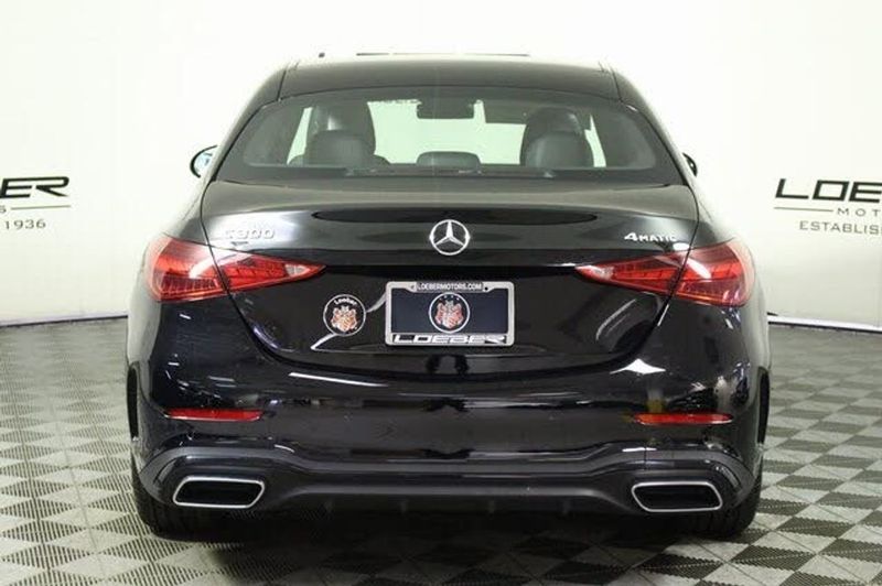 2023 Mercedes Benz C Class — a typically priced live listing