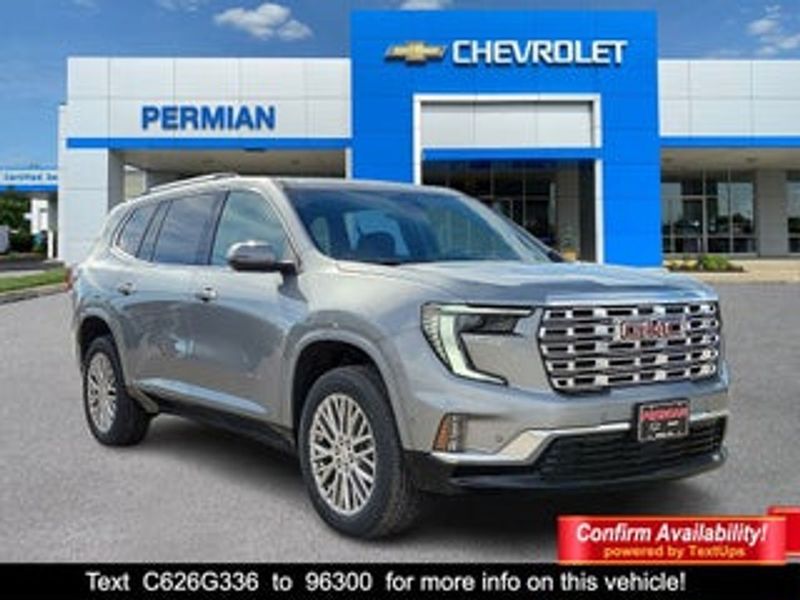 2025 Gmc Acadia — a typically priced live listing