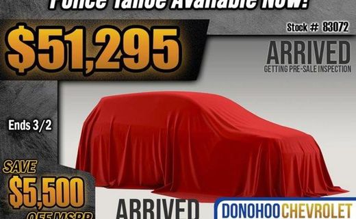 2026 Chevrolet Tahoe PPV
