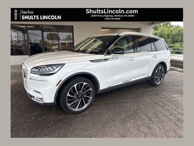 2021 Lincoln Aviator — a typically priced live listing