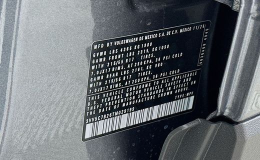 2026 Volkswagen Taos S