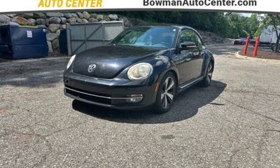 2012 Volkswagen Beetle Black Turbo
