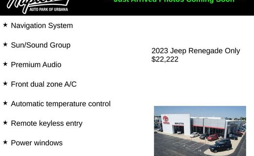 2023 Jeep Renegade Limited