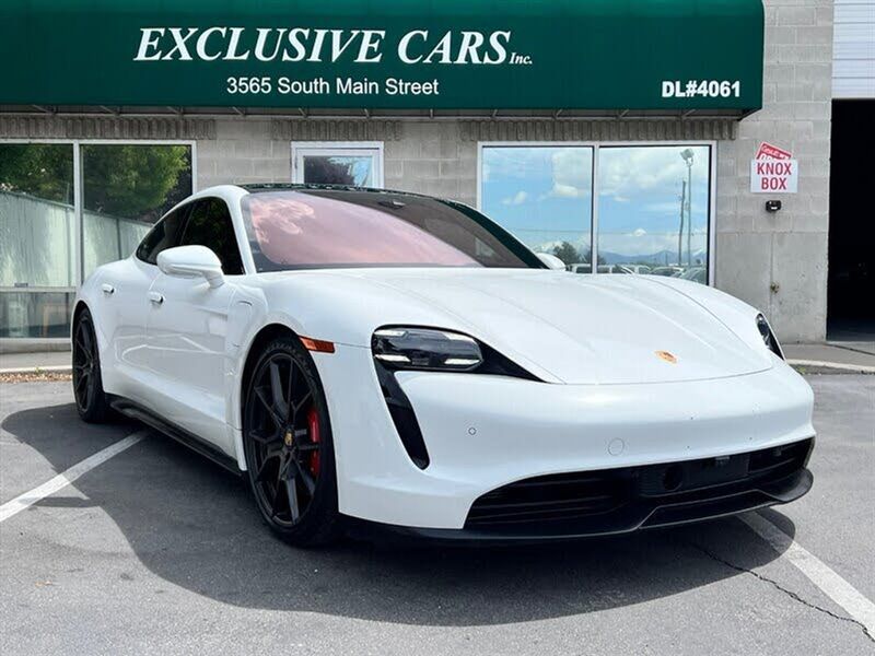 2024 Porsche Taycan — a typically priced live listing
