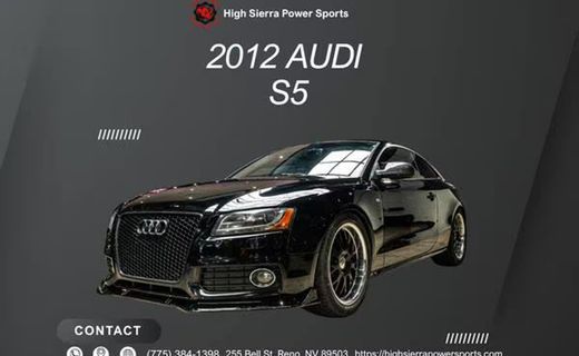2012 Audi S5 Quattro Premium Plus