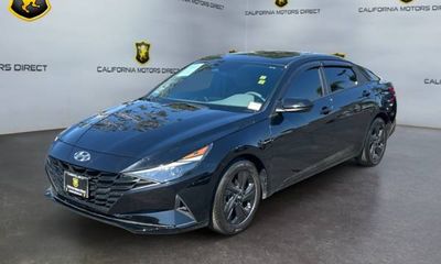2021 Hyundai Elantra Blue
