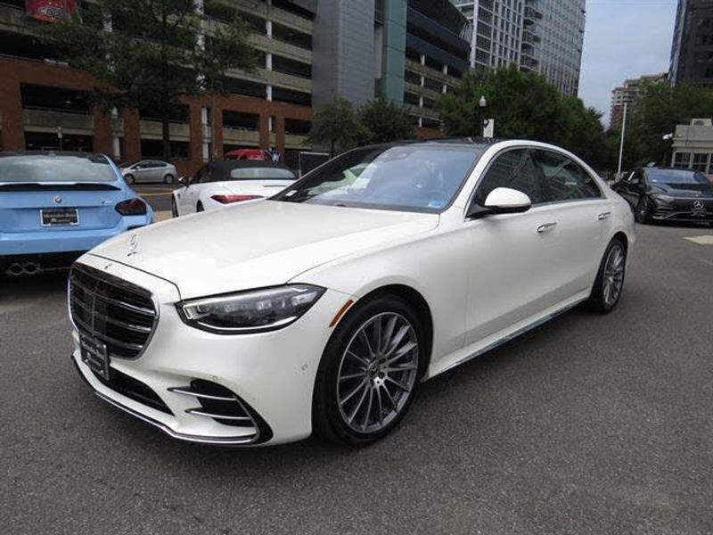 2022 Mercedes Benz S Class — a typically priced live listing