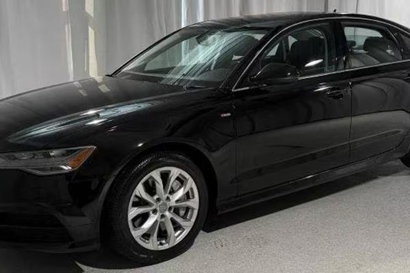 2018 Audi A6 — a typically priced live listing