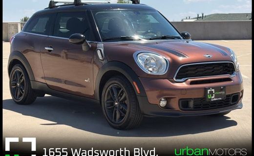 2013 Mini Paceman S ALL4