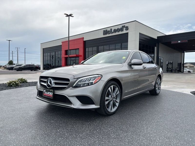 2019 Mercedes-Benz C-Class — a typically priced live listing