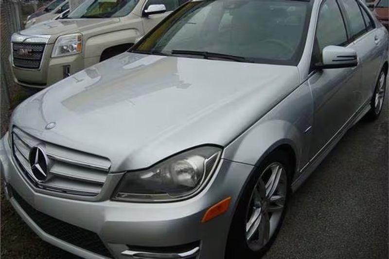2012 Mercedes-Benz C-Class — a typically priced live listing