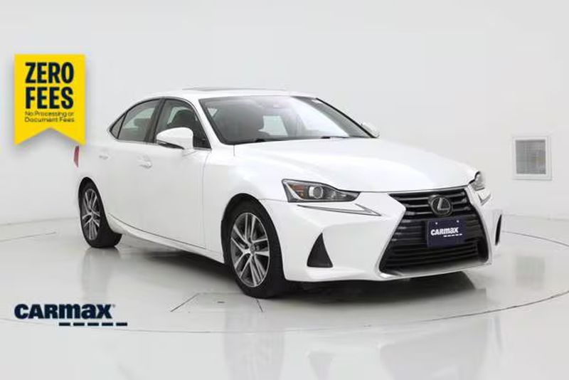 2020 Lexus IS — a typically priced live listing