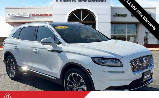 2022 Lincoln Nautilus Reserve