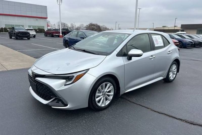 2024 Toyota Corolla Hatchback — a typically priced live listing