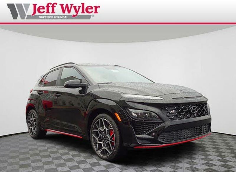 2022 Hyundai Kona N — a typically priced live listing