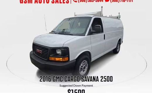 2016 GMC Savana 2500