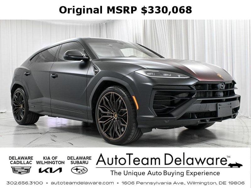 2025 Lamborghini URUS — a typically priced live listing