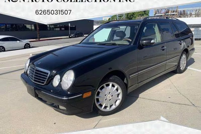 2001 Mercedes Benz E Class — a typically priced live listing