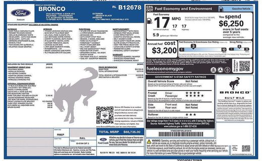 2024 Ford Bronco Wildtrak