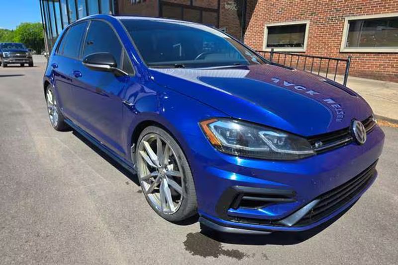 2018 Volkswagen Golf R — a typically priced live listing