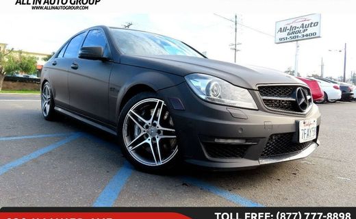 2012 Mercedes-Benz C-Class C63 AMG
