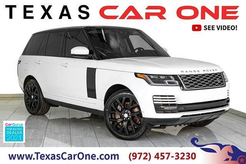 2020 Land Rover Range Rover — a typically priced live listing