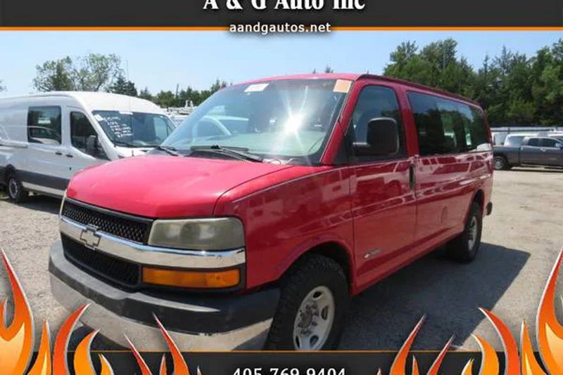 2003 Chevrolet Express — a typically priced live listing