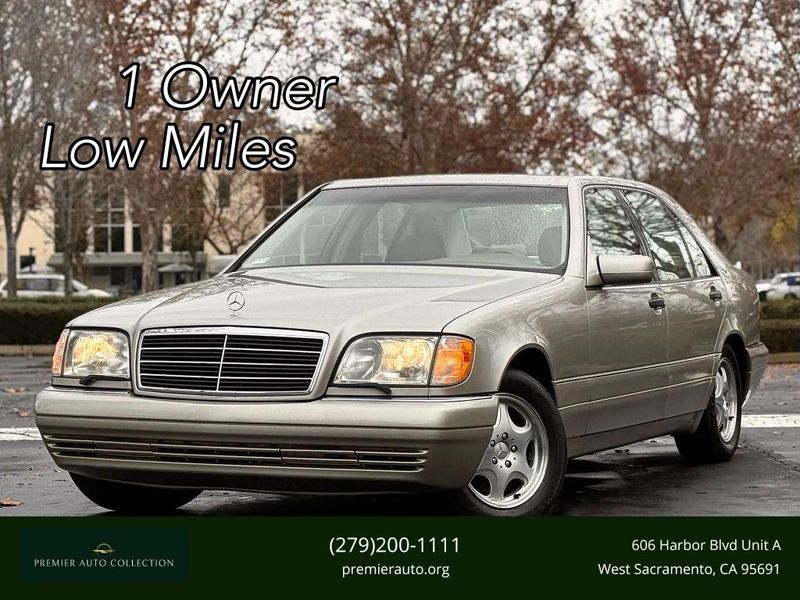 1999 Mercedes-Benz S-Class — a typically priced live listing