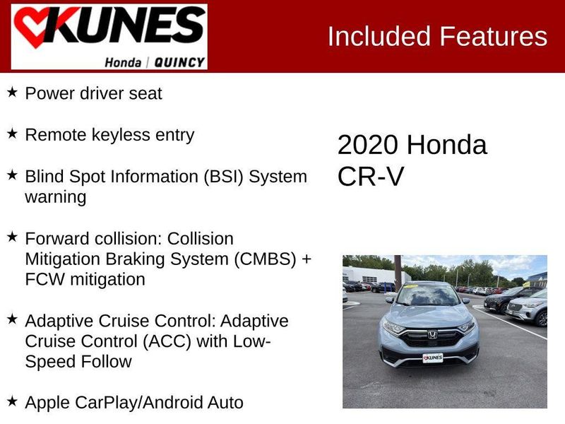 2020 Honda CR-V — a typically priced live listing