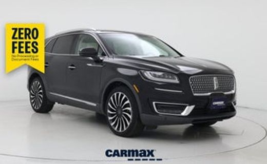 2019 Lincoln Nautilus BLK Label