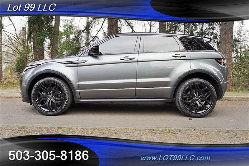 2017 Land Rover Range Rover Evoque — a typically priced live listing