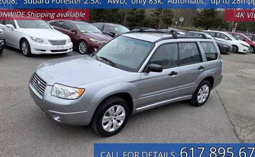 2008 Subaru Forester 2 5X
