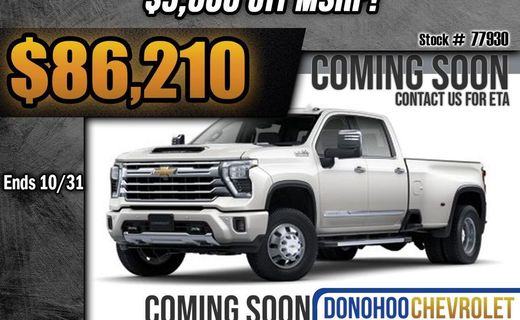 2025 Chevrolet Silverado HD High Country