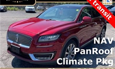 2019 Lincoln Nautilus Select