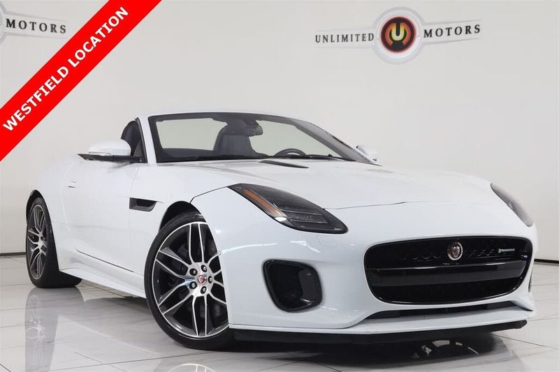 2018 Jaguar F Type — a typically priced live listing
