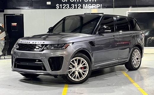 2018 Land Rover Range Sport SVR