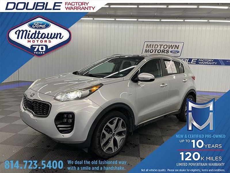 2017 Kia Sportage — a typically priced live listing