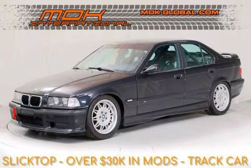 1997 BMW M3 — a typically priced live listing