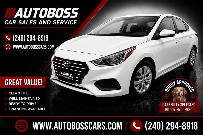 2022 Hyundai Accent — a typically priced live listing