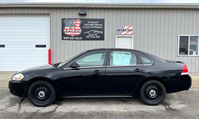 2014 Chevrolet Impala Limited Police Vehicle