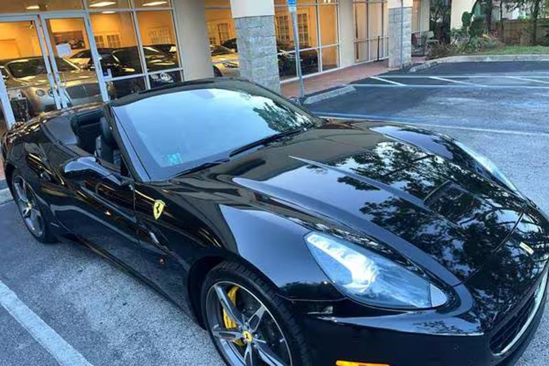 2010 Ferrari California — a typically priced live listing
