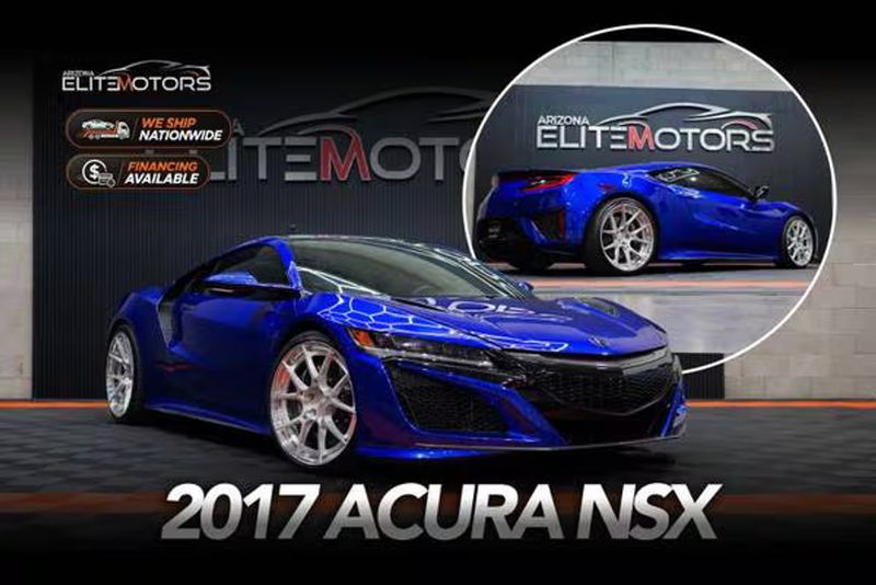 2017 Acura NSX — a typically priced live listing