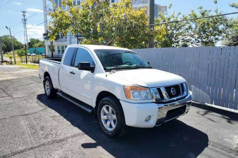 2014 Nissan Titan — a typically priced live listing