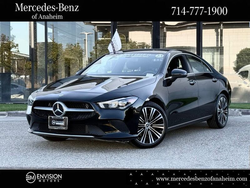 2023 Mercedes Benz Cla Class — a typically priced live listing