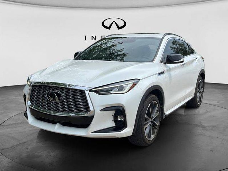 2024 Infiniti QX55 — a typically priced live listing