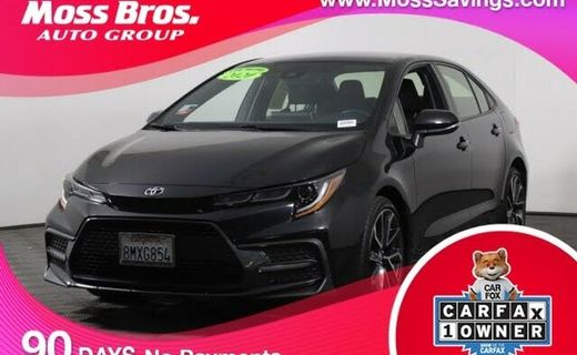2020 Toyota Corolla SE CVT