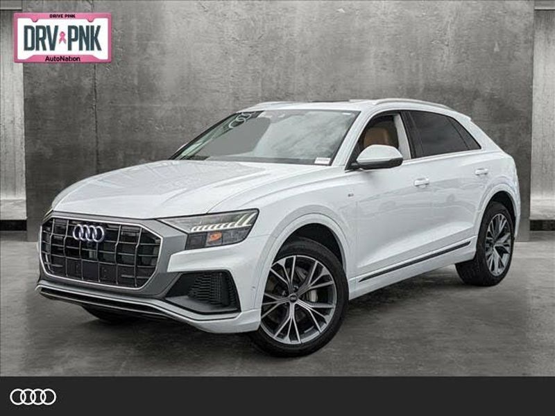 2023 Audi Q8 — a typically priced live listing