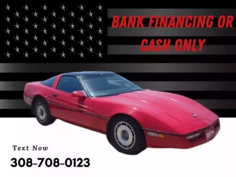 1987 Chevrolet Corvette — a typically priced live listing