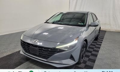 2021 Hyundai Elantra Blue
